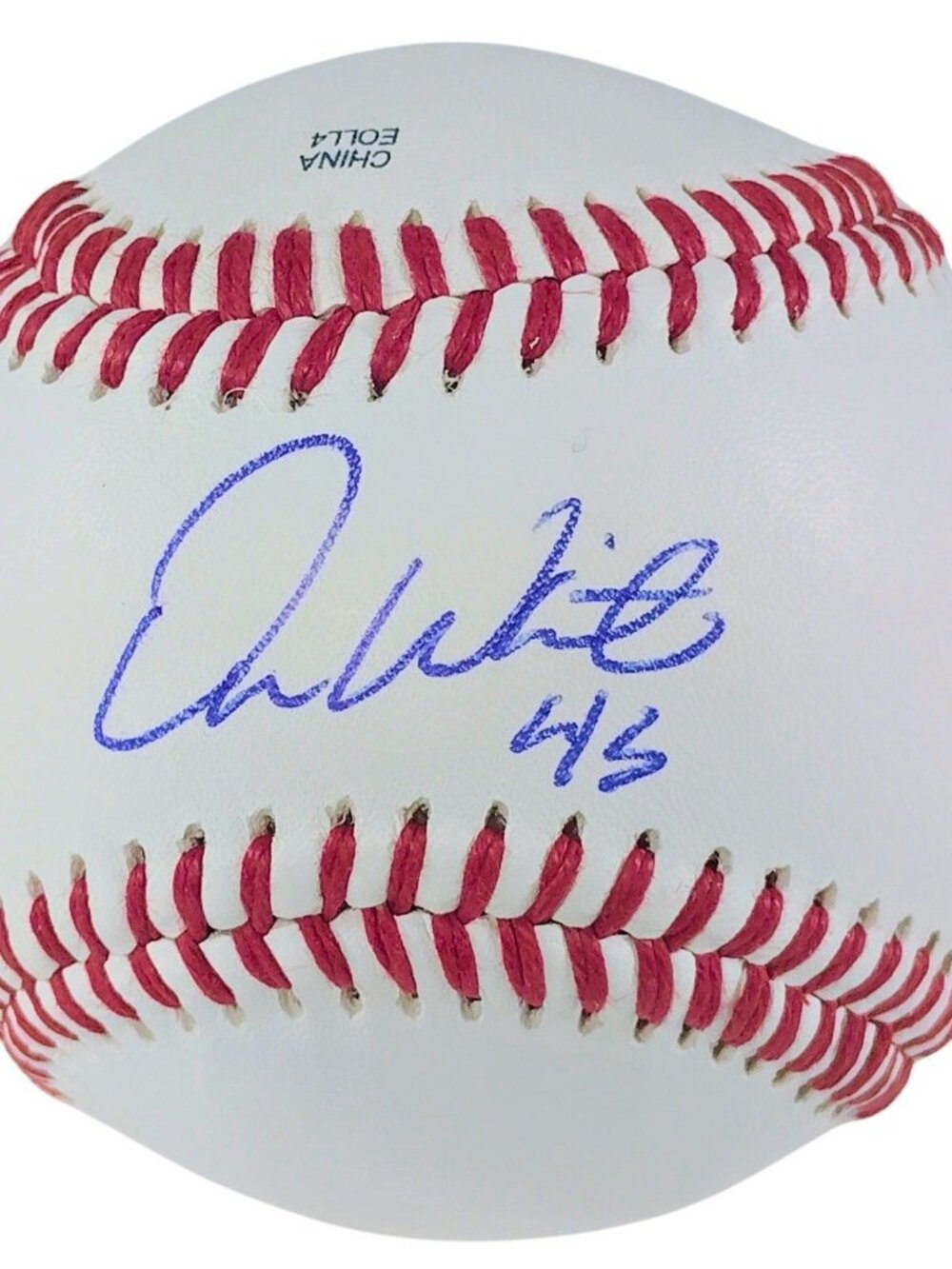 Owen White Signed Baseball Chicago White Sox Autograph Proof COA